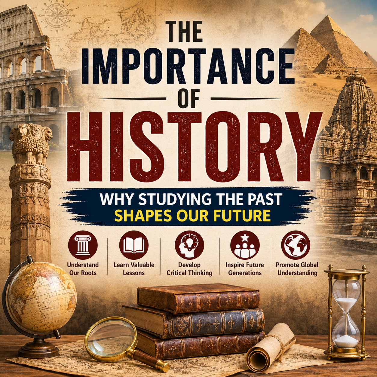 History: Importance, Sources, Major Periods and Indian History